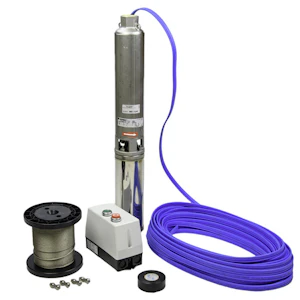 xylem Djup brunn pump xylem 4 inch 3x400 v 100 m cabel