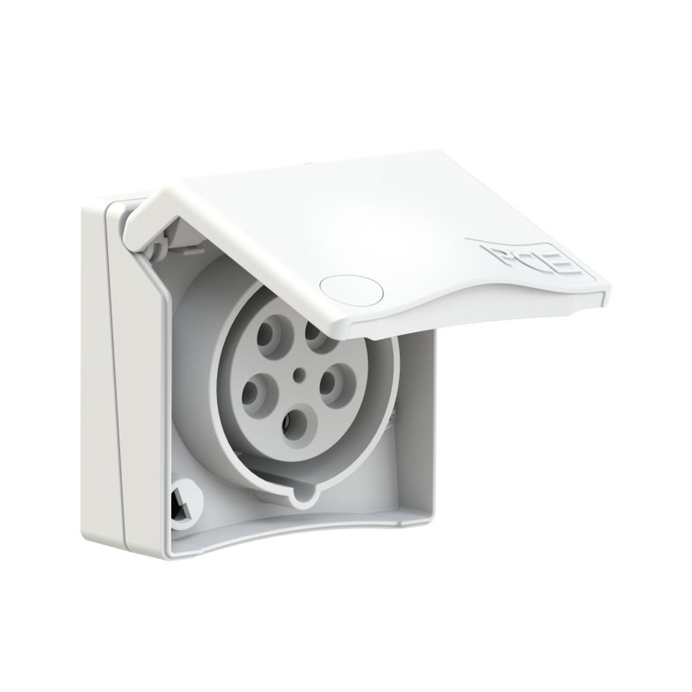 POWER SOCKET-OUTLET ONNLINE DESIGN16A 5P 6H 400V IP44 FLU