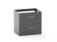 WASH BASIN CABINET NOVAL 600 GREY. FOR WASH BASIN NOVAL 600