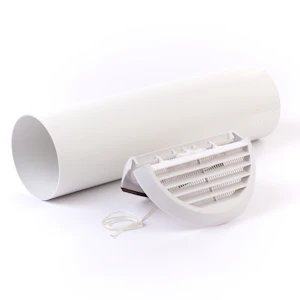 nobö Grille simply silent grille with walltube