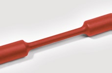 Krympeslange TF21 101 6/50,8mm Rød 15 Meter