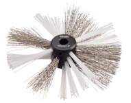 PUHDISTUSHARJA RIDGID 105mm NYLON/TERÄS HARJA 8mm