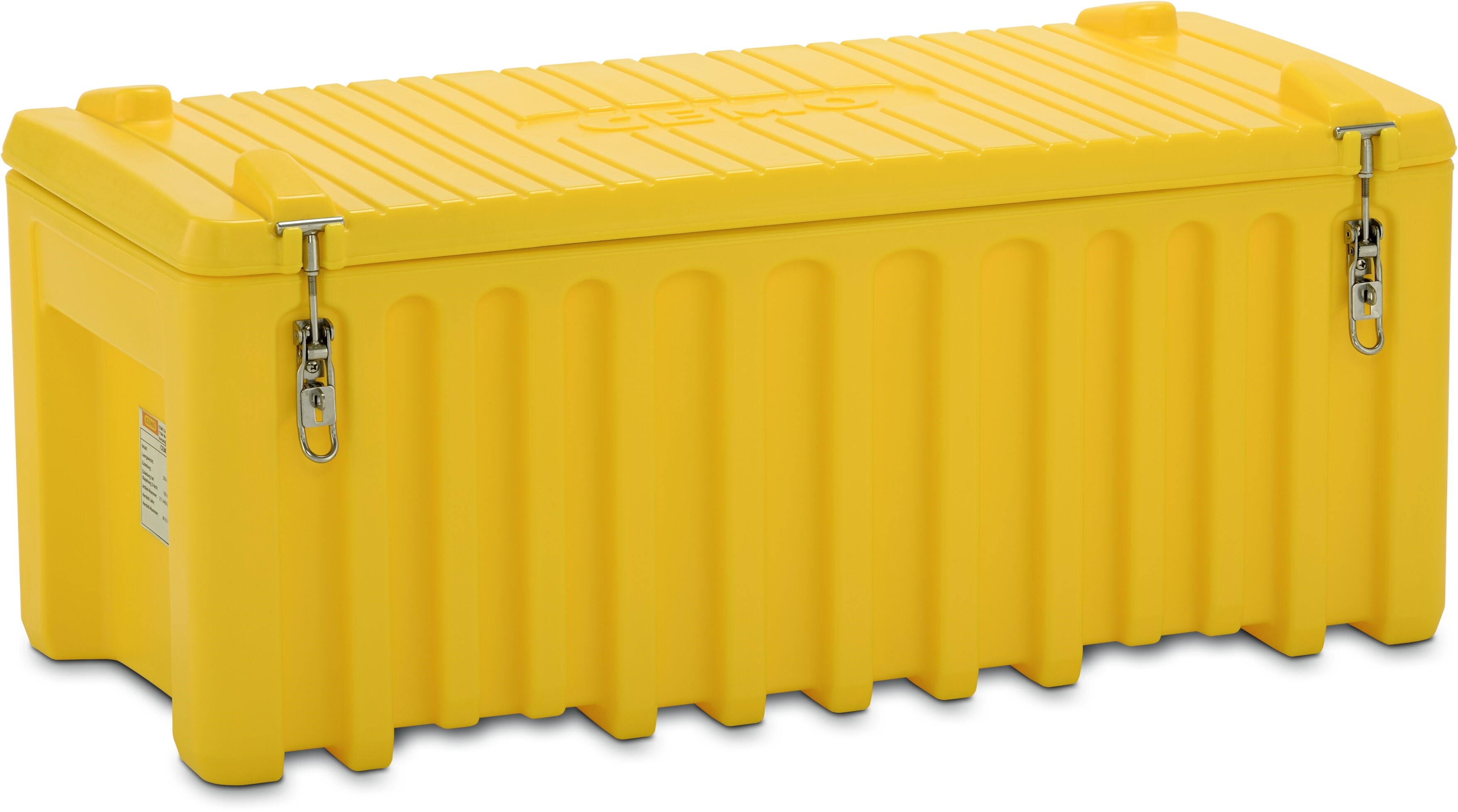 CEMBOX 250L SAFETY STORAGE YELLOW