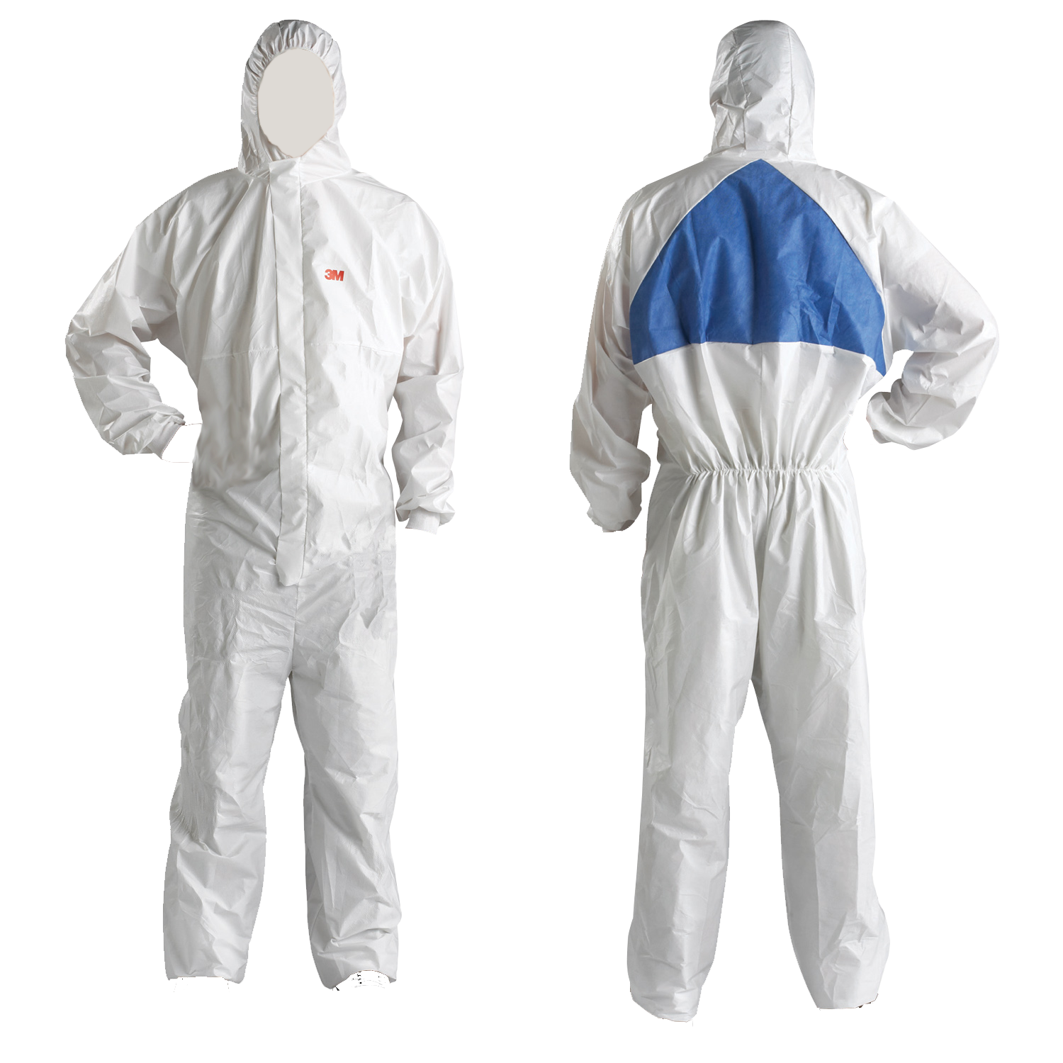 3m Korttidsoverall 3m 4540 5/6 l- vit