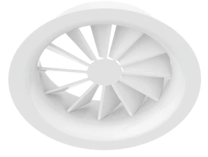 ets nord Roterande diffusionsventil dpr 160