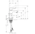hansgrohe Washbasin mixer hansgrohe 31088000 metris 100