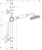 axor Shower set hansgrohe 27982000 axor montreux