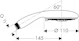 hansgrohe Handdusch hansgrohe 28553000 rd s150 air 3jet eco