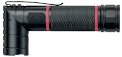 Multi-functional flashlight with LED, laser and UV light