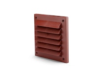 EXTERNAL GRILLE FRESH DIA 150 mm, RED ABS-PLASTIC