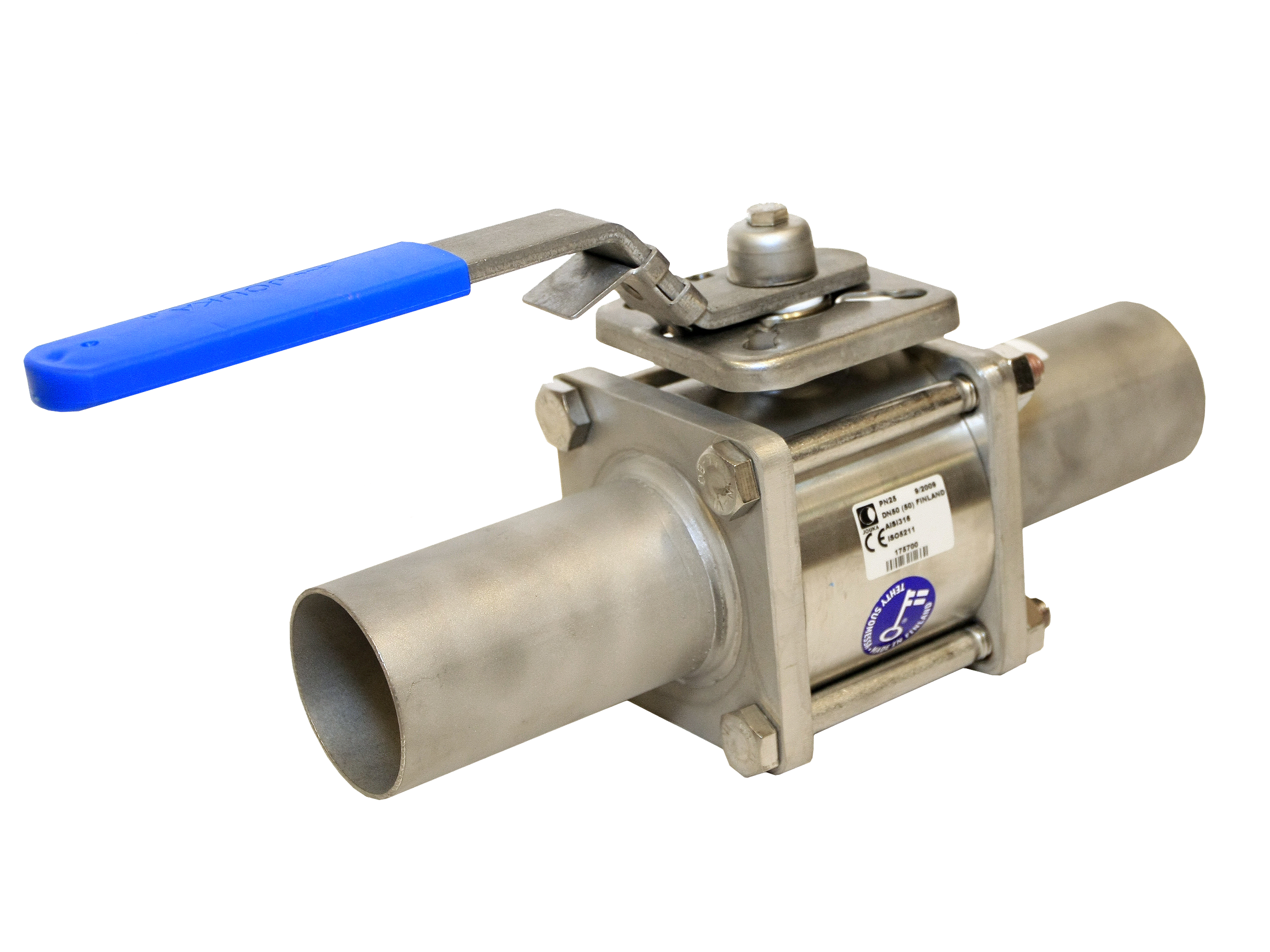 jouka Ball valve ss, weld ends dn80 pn16 jouka