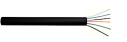 ROBOT CABLE-HF LI12Y12Y 6x0,14 BLACK D1000