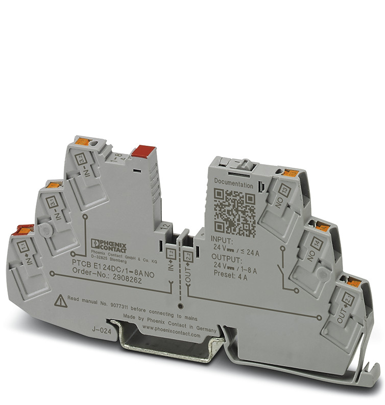 MINIATURE CIRCUIT BREAKER PTCB E1 24DC/1-8A NO