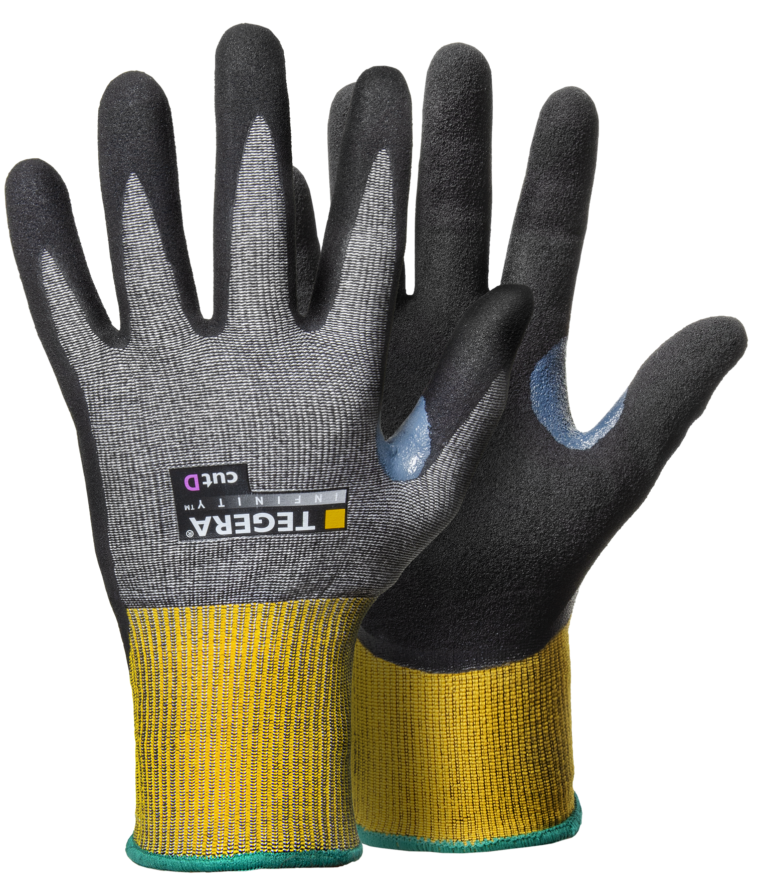 tegera Synthetic glove tegera 8807r size 11, nitrile/aqua pu