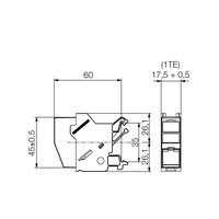 weidmüller Communication connection box ie-xm-rj45/rj45