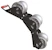 castor Cable guide roller chain 3 parts