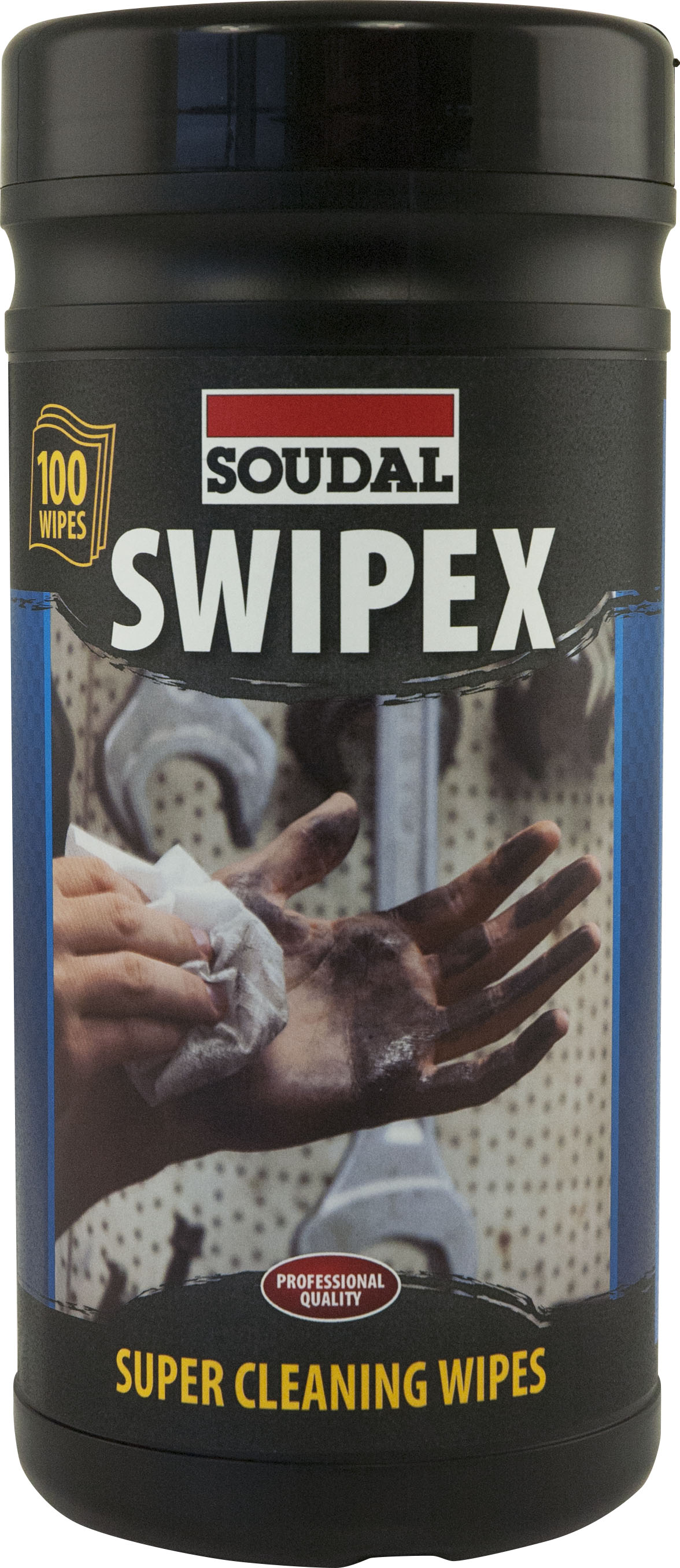 PUHDISTUSLIINA SOUDAL SWIPEX XXL 100KPL VALKOINEN