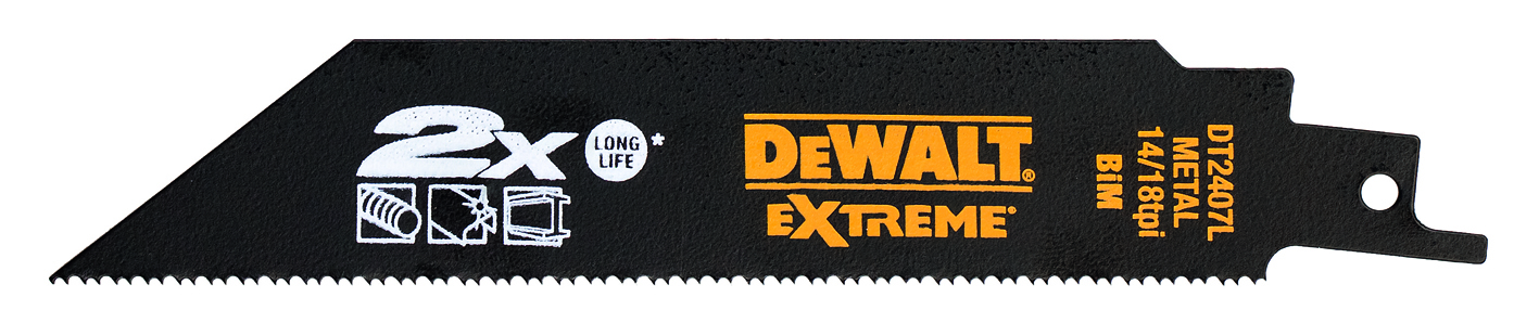 PUUKKOSAHANTERÄ DEWALT 152 MET 14/18TPI 5KPL DT2407L