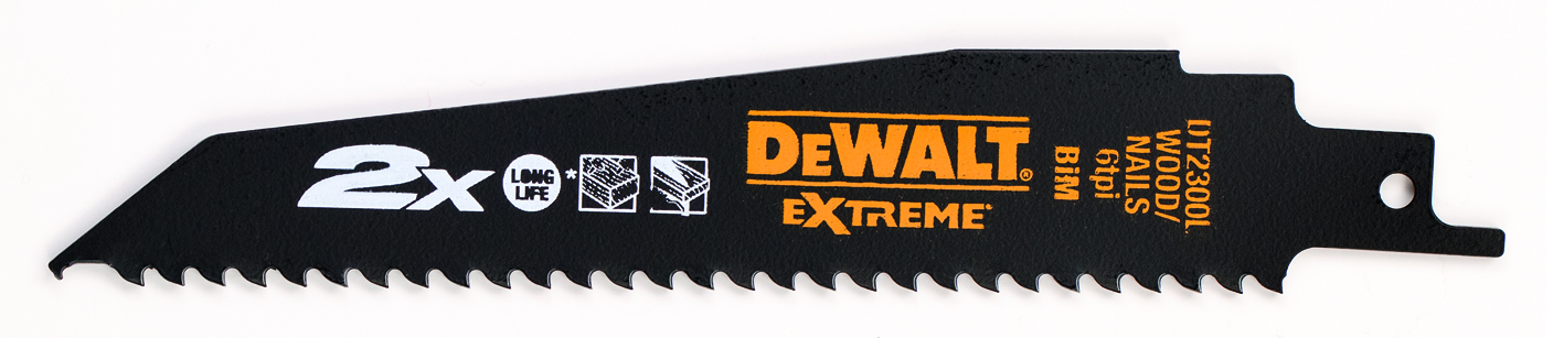 PUUKKOSAHANTERÄ DEWALT 152MM YLEIS 6TPI 5KPL DT2300L