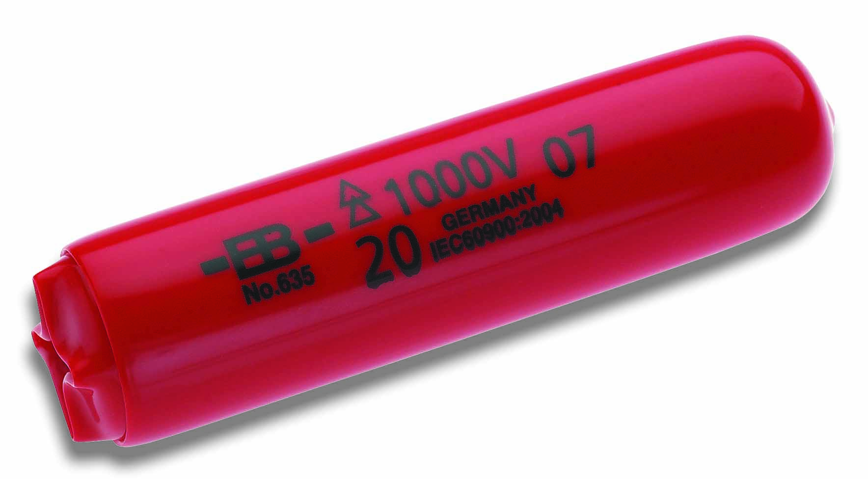 Endeisolering 1000V. L120/Ø30