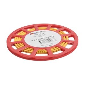 partex Wire mark pa02/3 yellow (+)