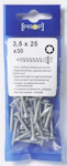CHIPBOARDSCREW PROF ZN T10 3,5X25 30PCS
