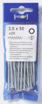 CHIPBOARDSCREW PROF ZN T10 3,5X50 20PCS