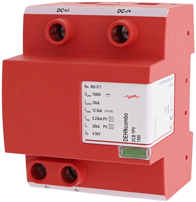 dehn Overspenningsvern type 1+2 1500v dc