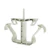 castor Kaapelikiinnike castor sh80 2-puoli nippukiin. 10kpl