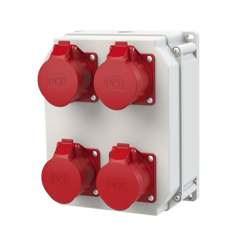 SOCKET-OUTLET CENTRE ONNLINE LOFER4 4X16A IP54 PLASTIC