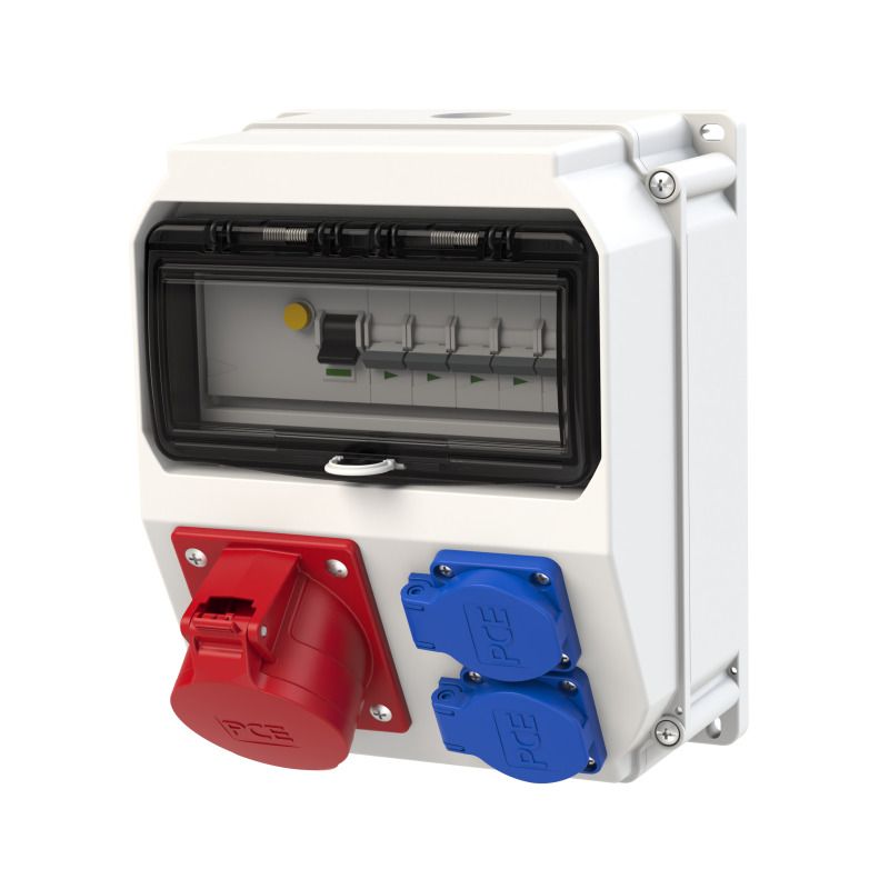SOCKET-OUTLET CENTRE ONNLINE LOFER7 32/5 3MCB IP54 PLASTIC