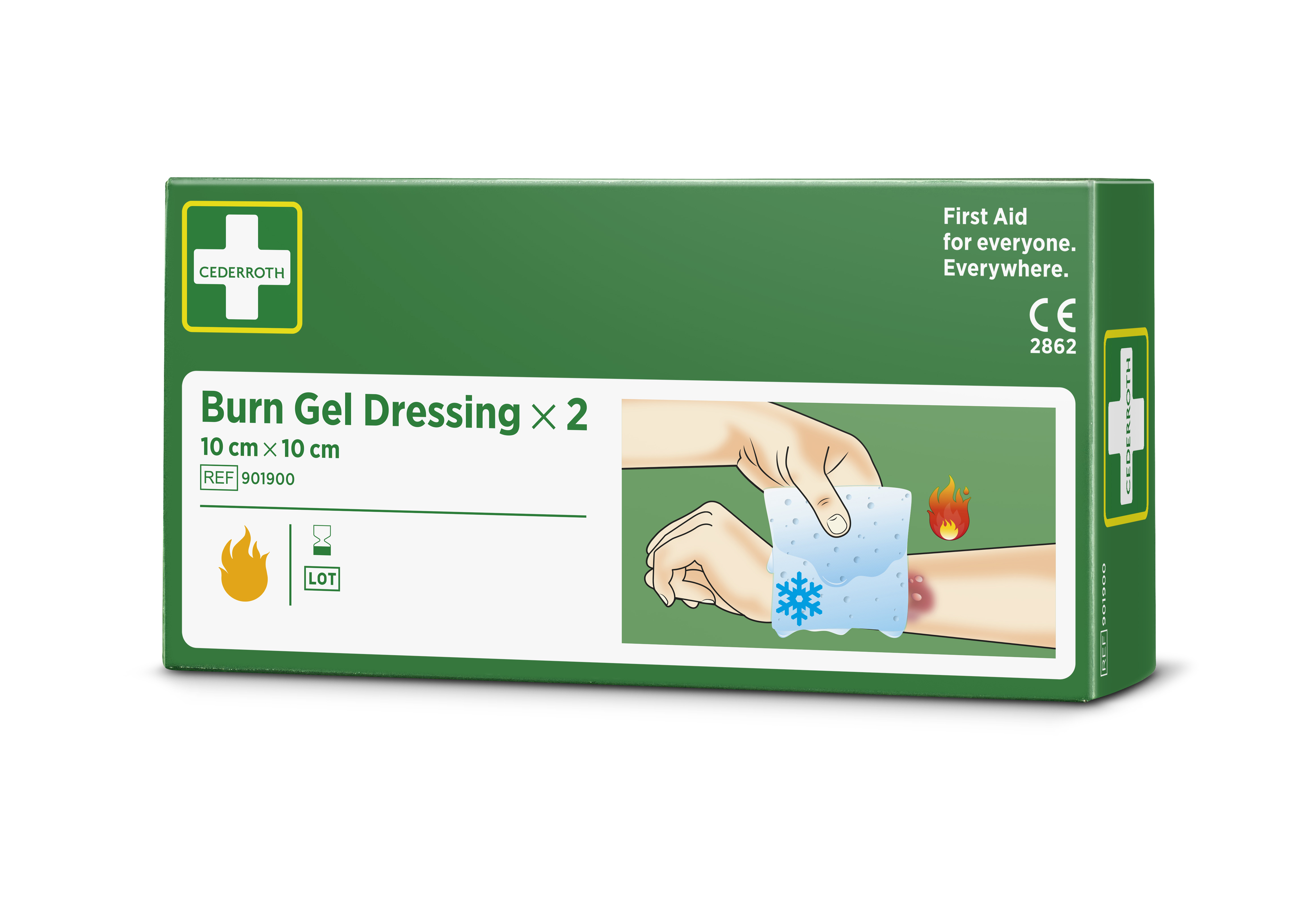 cederroth Palovammataitos cederroth burn gel 10x10