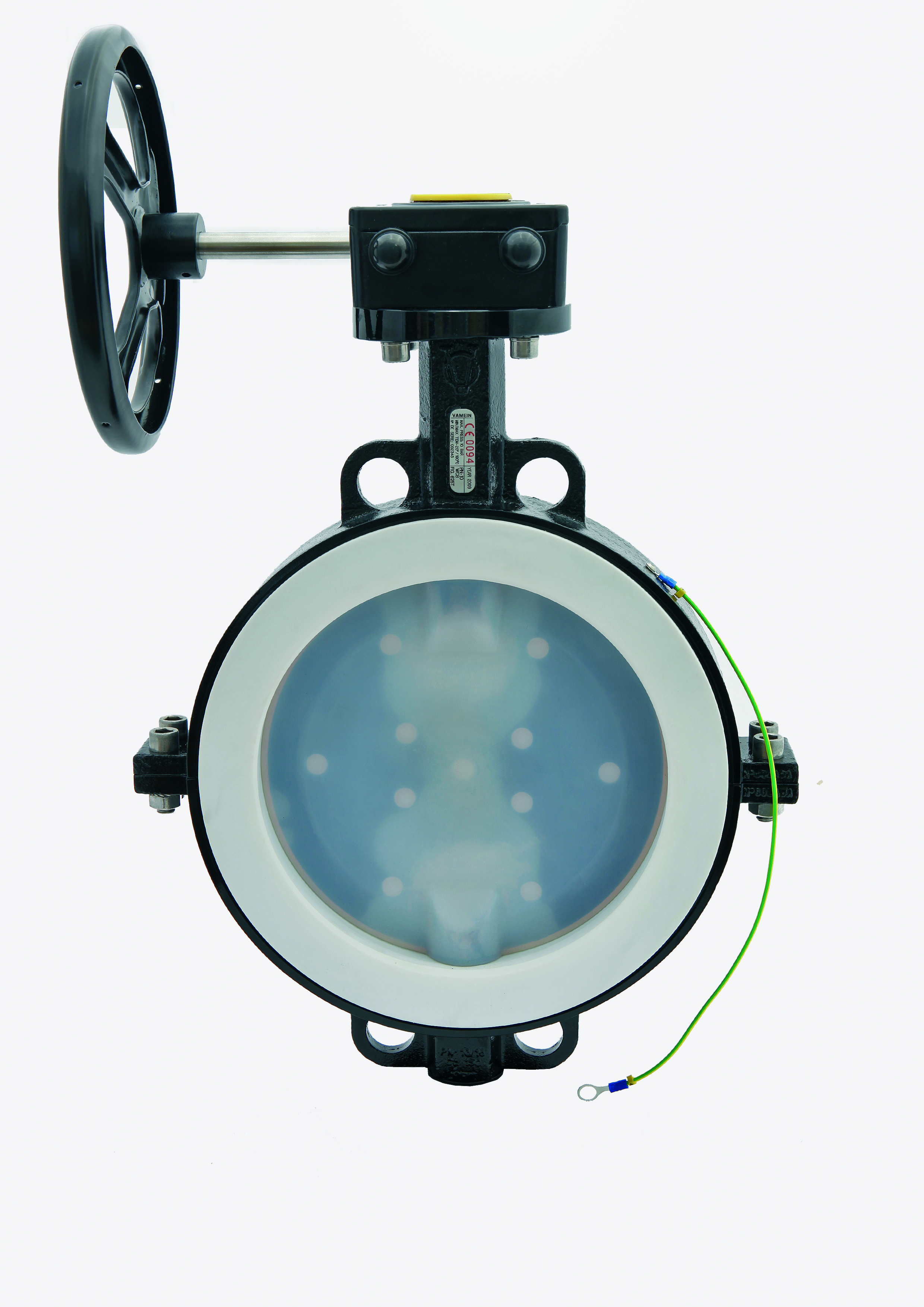 BUTTERFLY VALVE PTFE DN200 PN10 GALACTIC 622 RS T