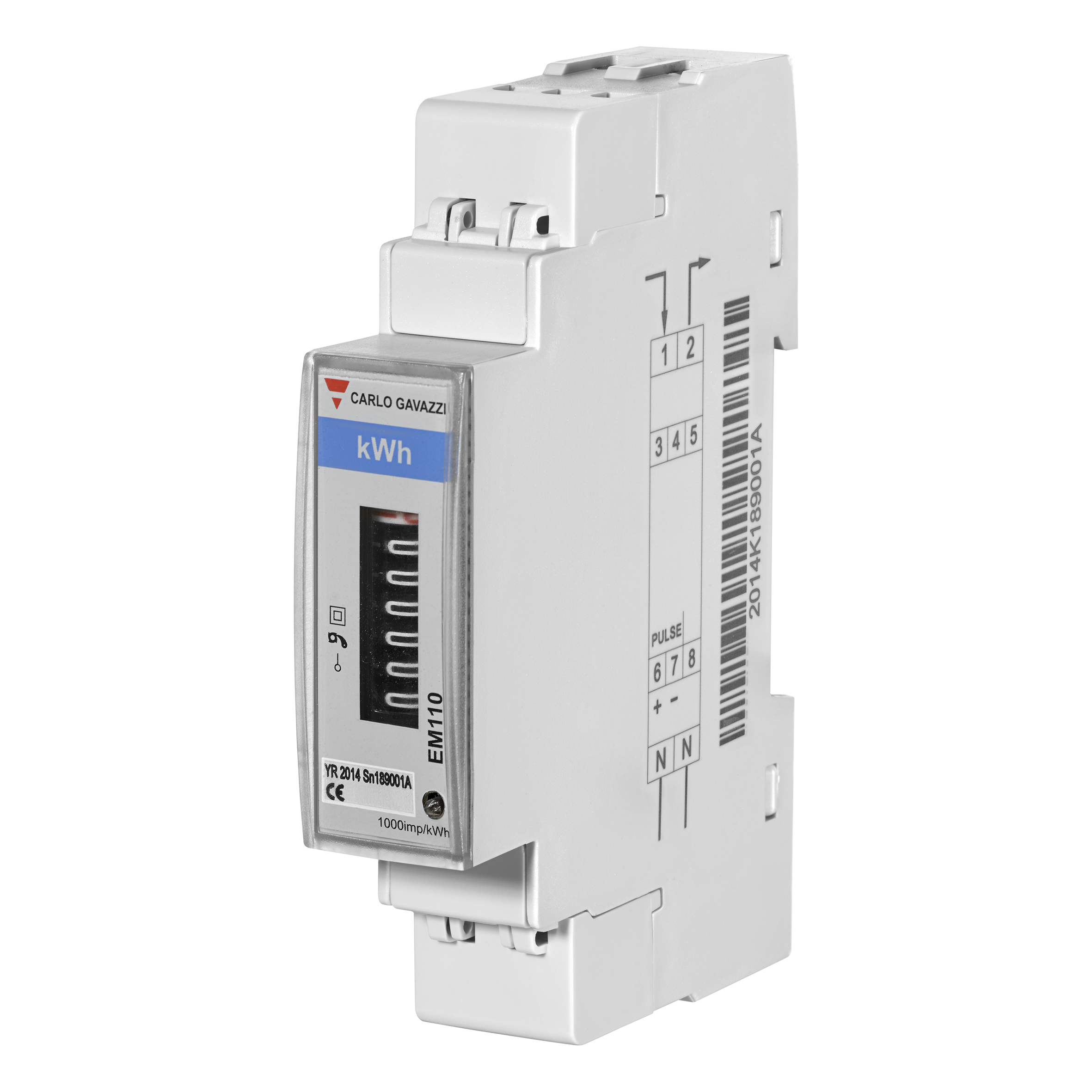 ENERGIAMITTARI CARLO GAVAZZI EM110 1V 45A LK B DIN PFB