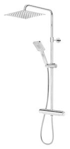 gustavsberg Overhead shower gustavsberg square w/ logic therm.mixer