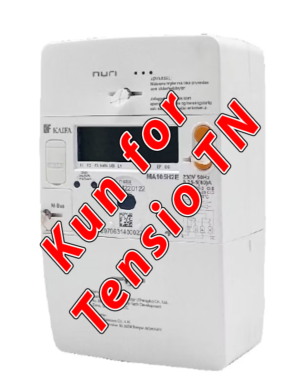 KWH-MÅLER 1X230V KAIFA Tensio TN