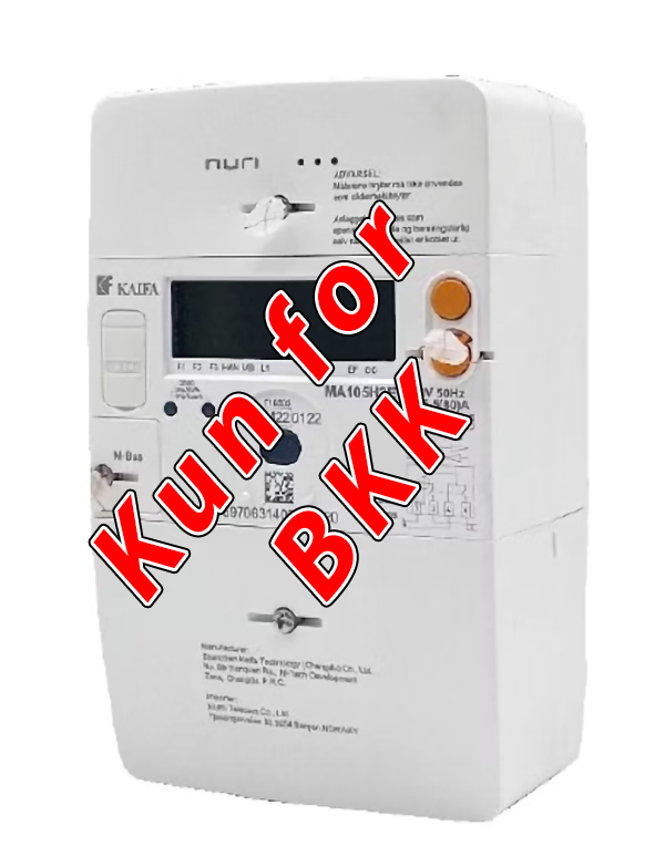 KWH-MÅLER 1X230V KAIFA BKK