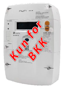kaifa Kwh-måler 3x230v, 5a bkk