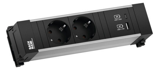 SOCKET OUTLET W USB POWER FRAME S, 2 X SO USB A C