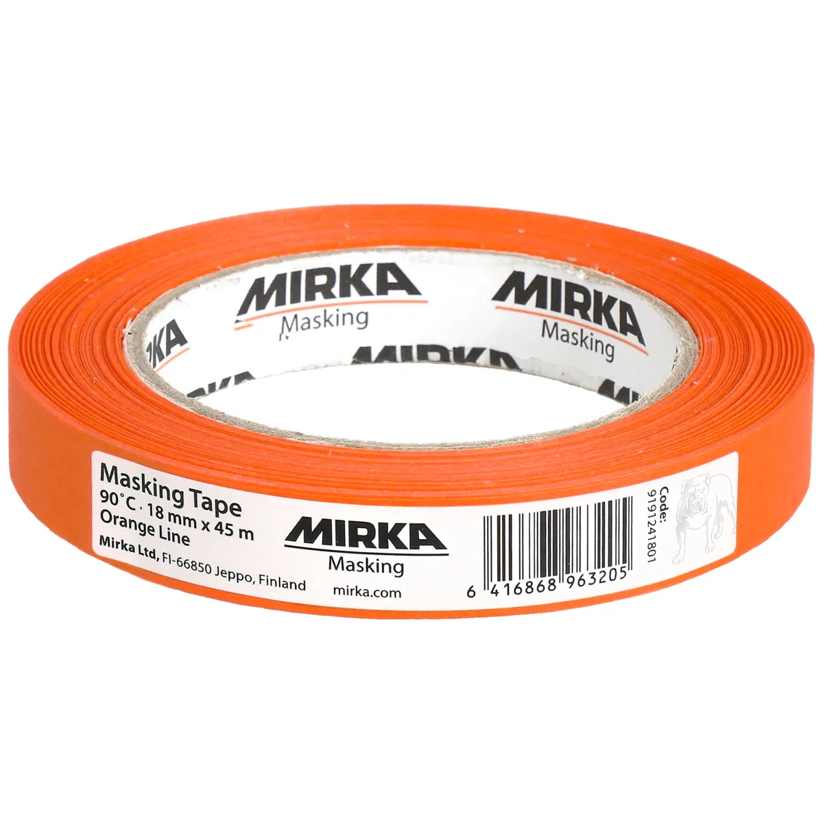 MÅLARTEJP MIRKA 90C ORANS LINE 18MMX45M 48ST