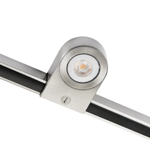 sg armaturen Spot zip star 2700k børstet stål - 230 v