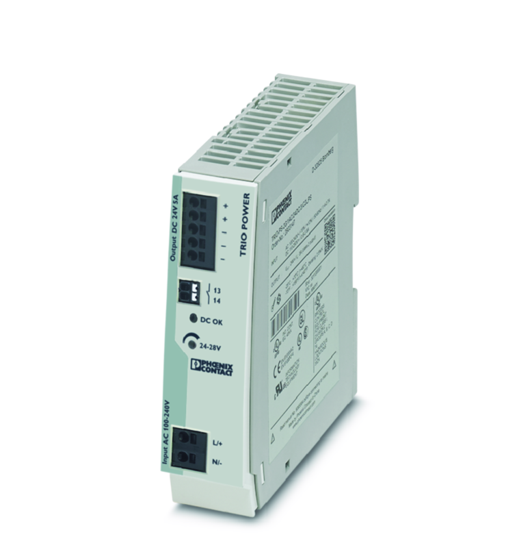 STRØMFORSYNING 24VDC 5A TRIO-PS-2G/1AC/24DC/5