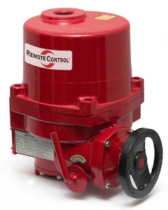rotork Electric actuator rcel 009 f07-17 303212
