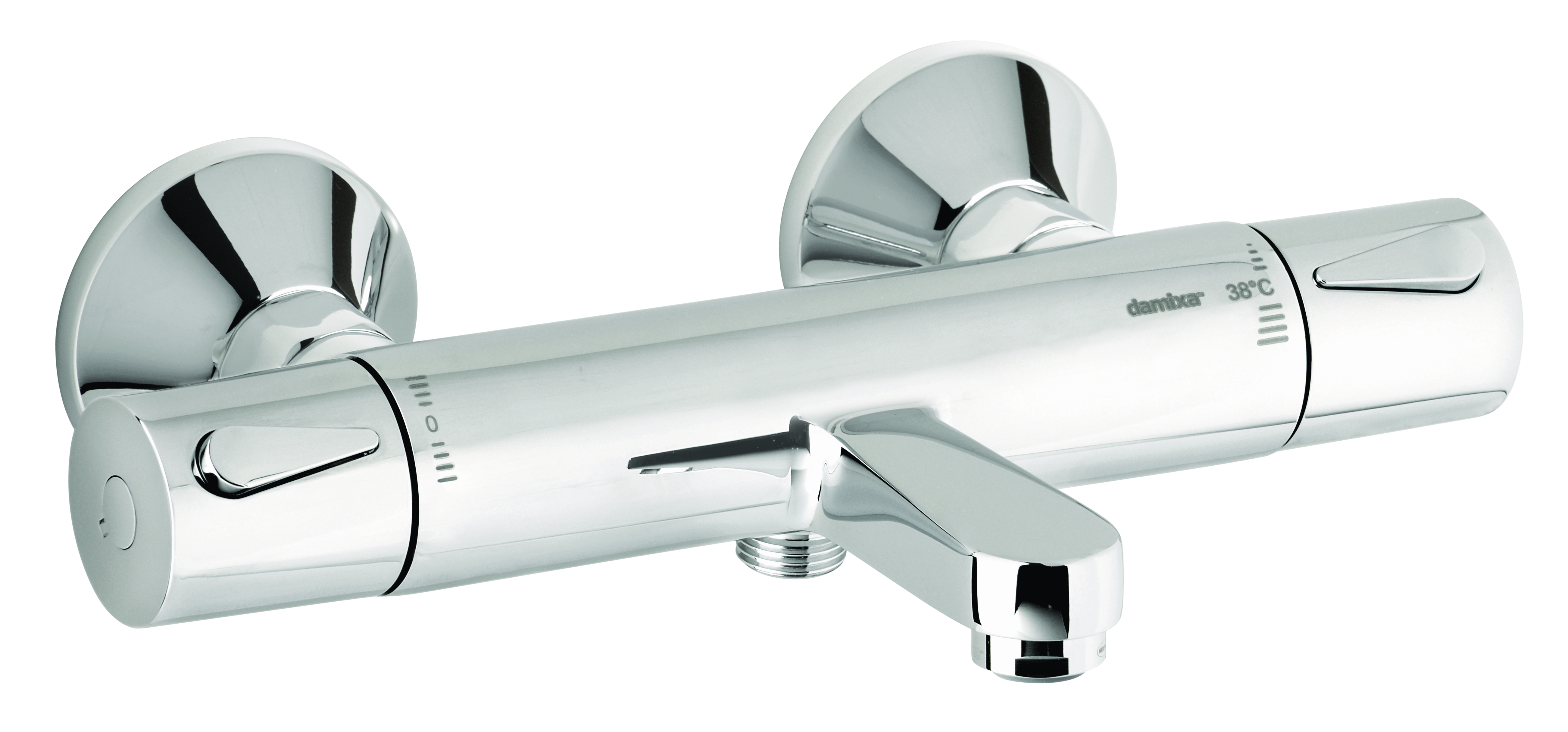 damixa Bath/shower mixer damixa 57505.00 fern therm w.spout