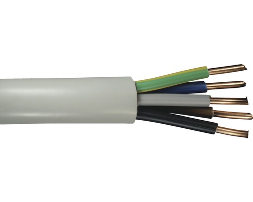 nkt Cu instaliacinis kabelis nym-j 5x4,0mm2 300/500v