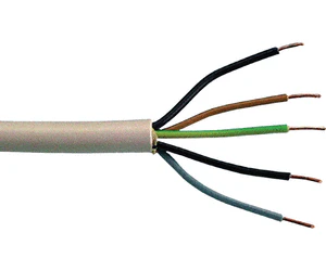 nkt Cu instaliacinis kabelis nym-j 5x1,5mm2 300/500v
