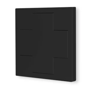 nortronic Dali 4-bryter kryss svart imp