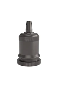 nortronic Creation pæreholder e27 bell mørk grå