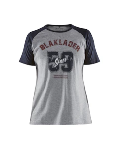 blåkläder T-shirt blåkäder storlek xxxl grå/blå