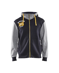 blåkläder Hoodie blåkläder size s dark navy/grey melange